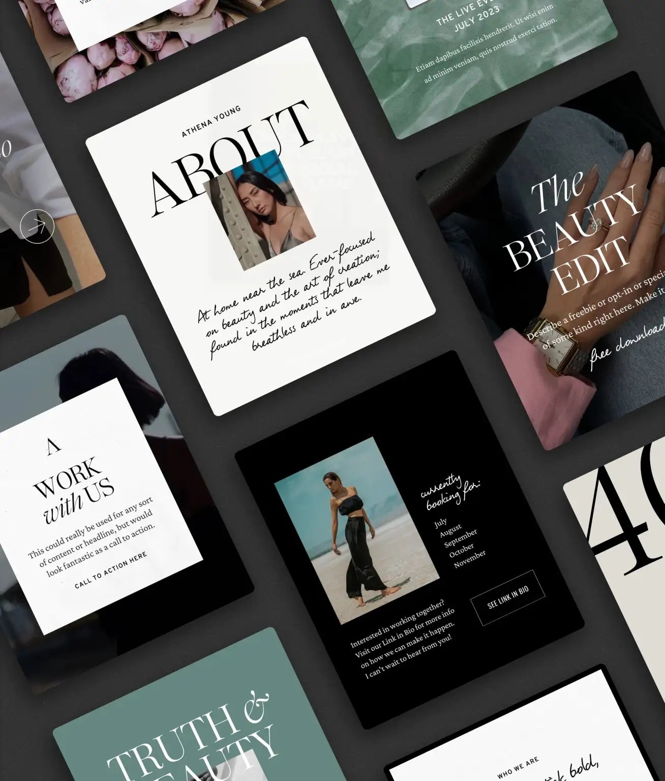 Amaretto Sour Social Media Canva Templates