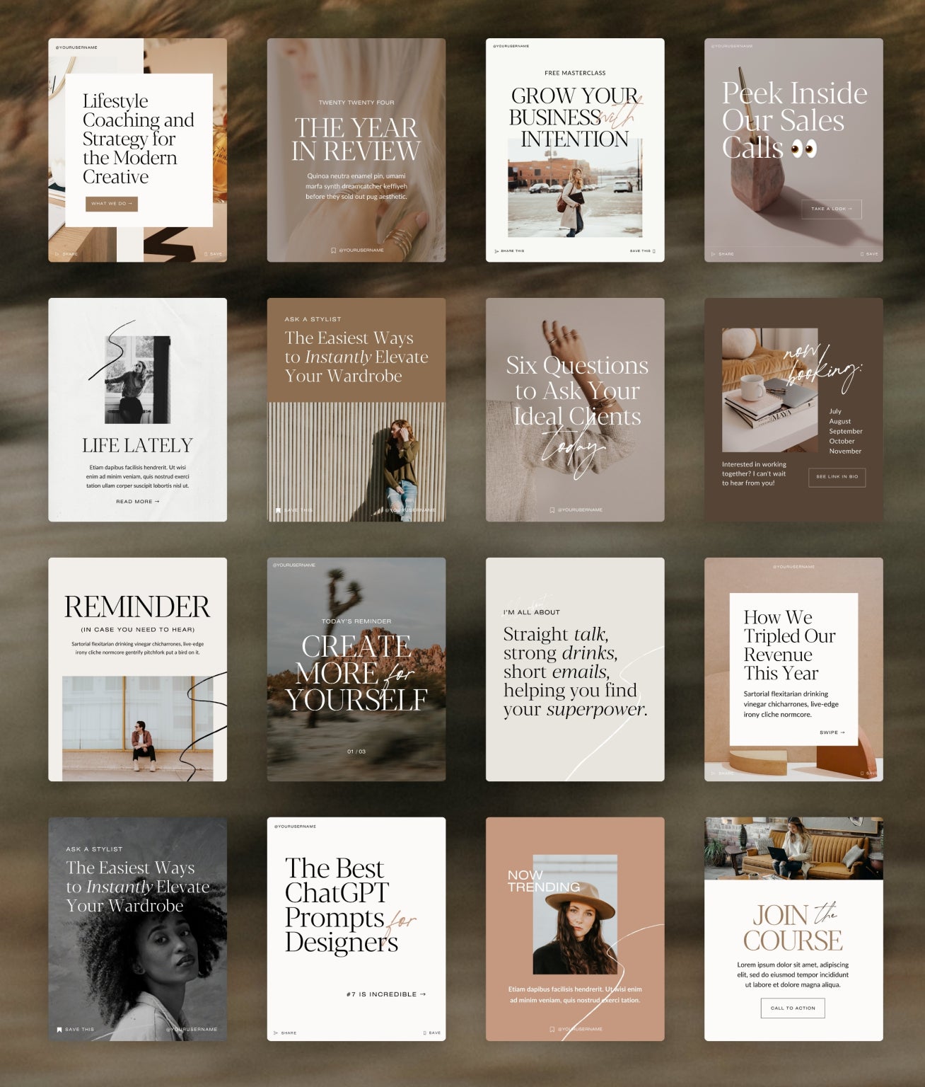 Paper Plane Social Media Canva Templates