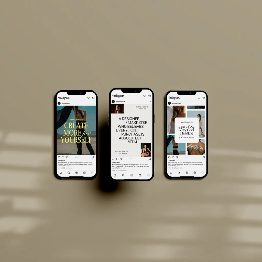 Citrón Canva Content Templates (Batch No. 04)